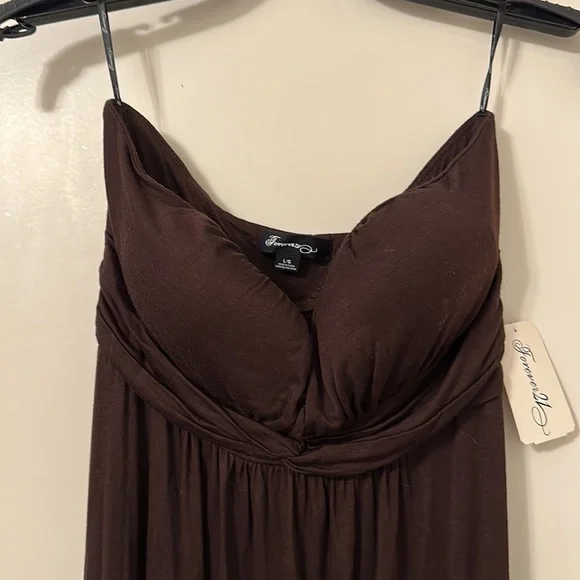 princess polly baby blue dress Light Brown Bodycon silky dress FOREVER 21